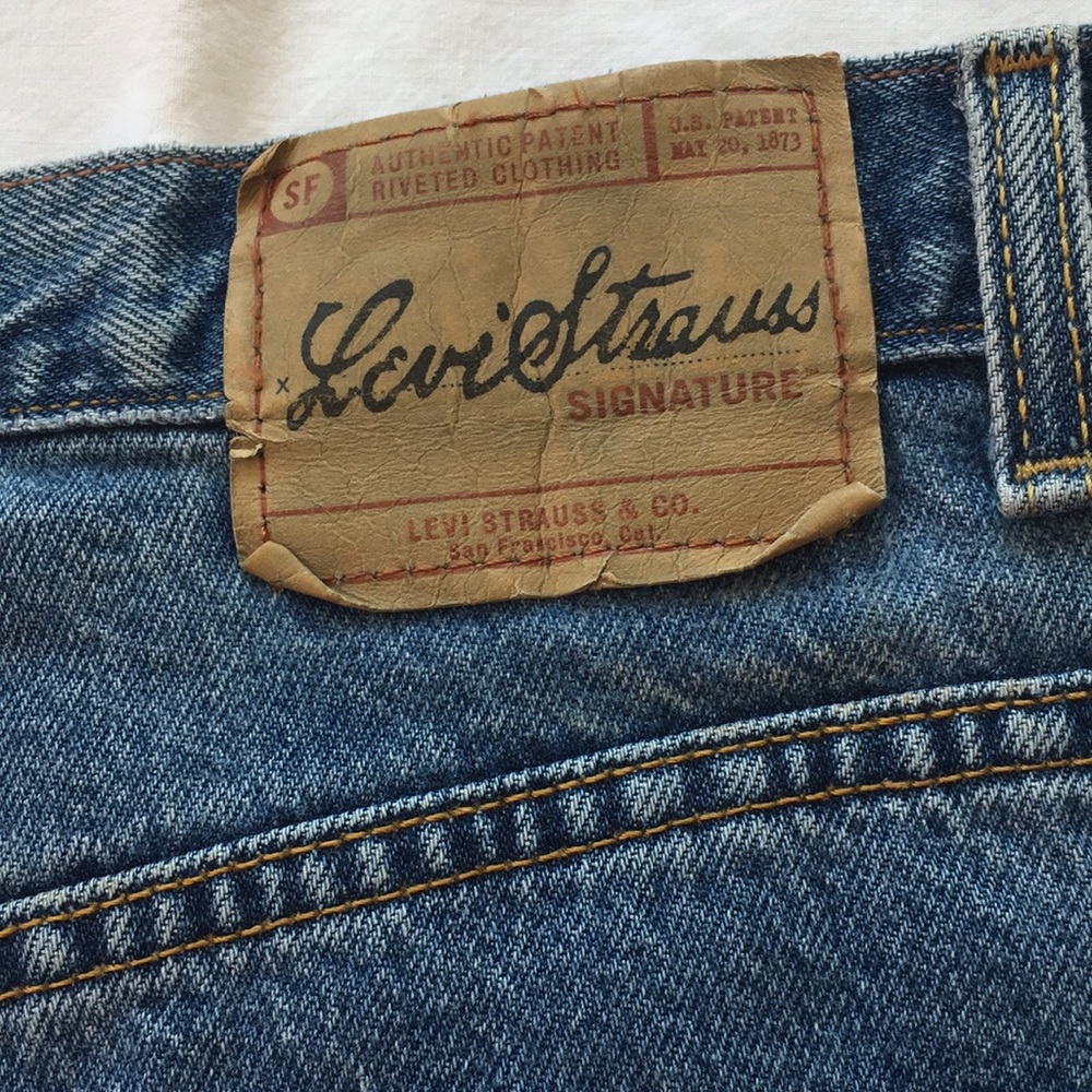 Levi Strauss Signature Jeans 46 x 30 - Picture 2 of 7